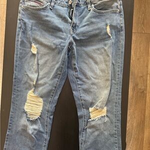 Tommy Hilfiger Distressed Blue Denim Jeans